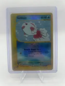 Pokemon TCG Goldeen Aquapolis 2003 Card 78/147 Reverse Holo MP - Image 1