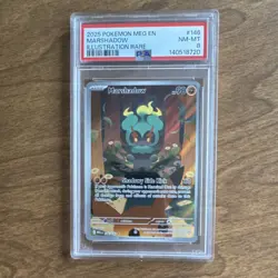 Pokemon Marshadow Holo Me01: Mega Evolution 146/132 PSA 8 Illustration Rare - Image 1