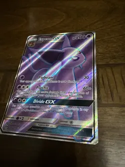 Pokemon Espeon GX Ultra Rare Holo Psychic 200 HP 140/149 Sun & Moon Card Eng - Image 2