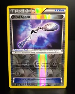 Pokemon TCG - BENT SPOON - 93/124 - REVERSE HOLO - XY FATES COLLIDE (2016) - NM - Image 1