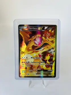 Pokemon Charizard EX XY121 Black Star Promo Full Art Holo - Image 1