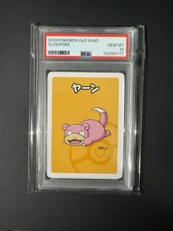 2019 Pokemon Old Maid Slowpoke PSA 10 - Image 1