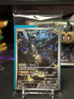 N's Zekrom 031 Ascended Heroes ETB Promo Pokemon Center Stamp - SEALED IN HAND - Image 1