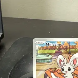 Pokemon TCG Minccino 152/086 Sv: Black Bolt IR near mint ships fast - Image 2
