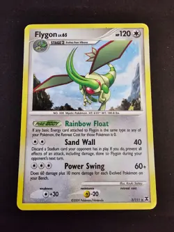 Flygon 5/111 Holo Rare Platinum Rising Rivals Pokemon TCG - Image 1