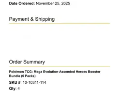 Presale Pokemon TCG Ascended Heroes 4x Booster Bundles Confirmed - Image 5