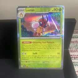 Pokemon Stellar Crown - Build And Battle Deck - Ledian Promo Deck - New - Image 1