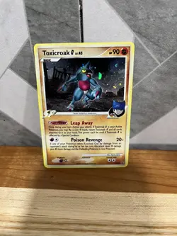 Toxicroak G DP41 Black Star Promo Diamond & Pearl Holo 2009 Pokemon TCG MP - Image 1