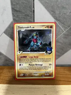 Toxicroak G DP41 Black Star Promo Diamond & Pearl Holo 2009 Pokemon TCG MP - Image 2