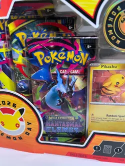 Pokemon TCG Pokemon Day 2026 Collection Box – Pikachu Promo – Sealed IN HAND - Image 2