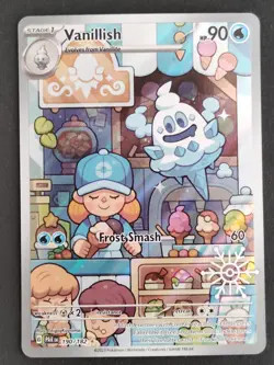 Vanillish 190/182 Holiday Calendar ❄ Stamp Paradox Rift IR Pokemon Promo -NM - Image 1