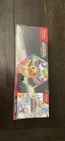 Sam’s Club Pokemon Prismatic Evolutions Surprise Box & Booster Bundle New Sealed - Image 1