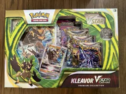 Pokemon TCG Kleavor VSTAR Premium Collection Fusion Strike Brilliant, Lot of 2 - Image 1