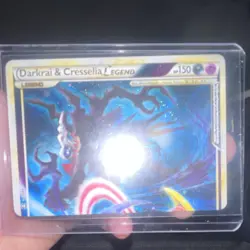 Pokemon Darkrai & Cresselia Legend Triumphant Ultra Rare Holo 99/102 HP 150 - Image 1