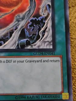 Yugioh Recurring Nightmare GLD4-EN041 Limited Edition - Image 3