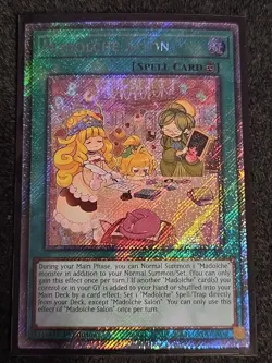 YuGiOh! Madolche Salon RA03-EN069 - Platinum Secret Rare 1st Edition NM/M - Image 1