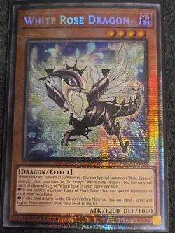 Yugioh - White Rose Dragon MP25-EN038 - Starlight Rare - NM/M - Image 1