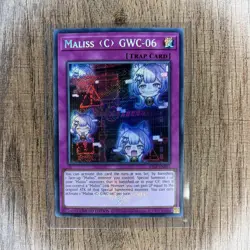 Yu-Gi-Oh! Maliss C GWC-06 (25LP-EN017) Emblazoned Secret Rare Limited Pack NM - Image 1