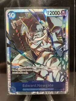 EDWARD.NEWGATE OP13-042 SUPER RARE-2025 ONE PIECE-Carrying On His Will - Image 1