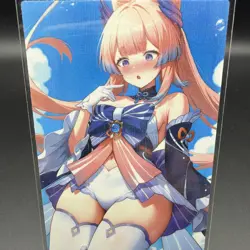 Sangonomiya Kokomi Genshin Impact Anime Waifu Card Doujin ACG Goddess Holo - Image 2