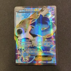 Pokemon TCG Blastoise EX Full Art Ultra Rare XY 142/146 Card - Image 1