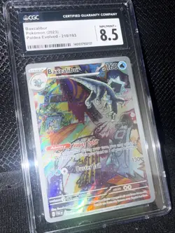 Pokemon TCG Baxcalibur Card 210/193 Near Mint 8.5 Paldea Evolved - Image 1