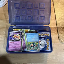 1.4LB Lot of Various Mixed Assorted Pokemon Cards - Image 1