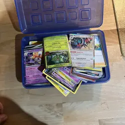 1.4LB Lot of Various Mixed Assorted Pokemon Cards - Image 2