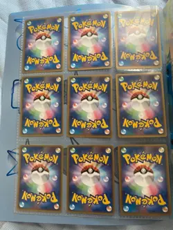Pokemon Card Pokepark 2005 Limited Premium File Blue Sheet ９ card set Used - Image 4