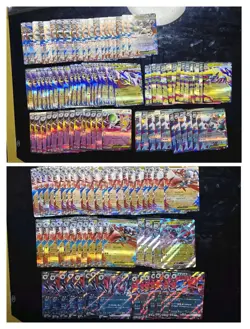 pokemon card lot of rr 135 sheets. m1s lucario.gardevoir .latias JM64 - Image 1