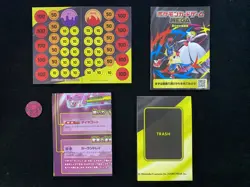 2025 Pokemon JPN Starter Set Mega Trading Card Game Coin Diancie ex Lot*4 BLX - Image 1