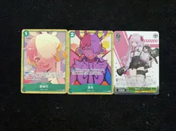2025 One Piece Card Game Japanese Backlight New Genesis Weiss Schwarz Lot*3 OC83 - Image 1