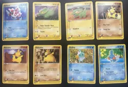 Pokemon TCG Lot Of 8 E Reader Cards NM-LP - Image 1