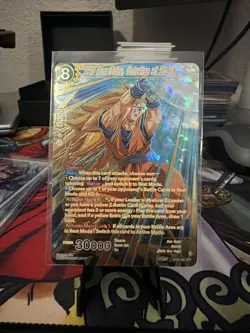 Dragon Ball Super Card Game SS3 Son Goku Card Universe at Stake SPR, BT20-095 - Image 1