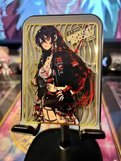 Goddess Story Metal Card Rare Anime Waifu Akame Ga Kill! - Image 1