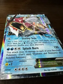 Gyarados EX Holo Rare 26/122, 2016 Pokemon TCG Card - Image 2