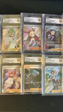 Pokemon CGC GM10 Graded Card Lot Of 18 - UR's, IR's, Promos, Full Arts, Alt Arts - Image 2