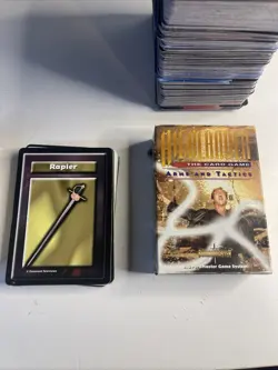 Highlander the Card Game 1996 ARMS AND TACTICS Starter Deck & Cards Lot Of 250+ - Image 2