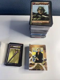 Highlander the Card Game 1996 ARMS AND TACTICS Starter Deck & Cards Lot Of 250+ - Image 5