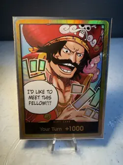 Don!! Card Gold “I’d Like To Meet This Fellow” One piece OP13 - Image 1