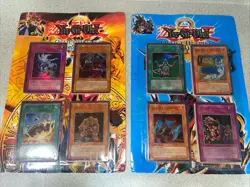 1996 Upper Deck YUGIOH OFFICT DUELIST Card File Factory Sealed Set Of 2 Packs - Image 1