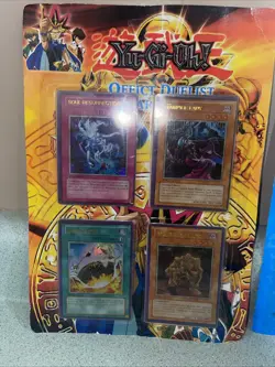 1996 Upper Deck YUGIOH OFFICT DUELIST Card File Factory Sealed Set Of 2 Packs - Image 3