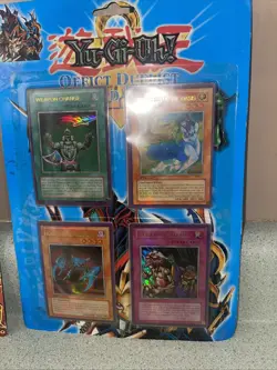 1996 Upper Deck YUGIOH OFFICT DUELIST Card File Factory Sealed Set Of 2 Packs - Image 4