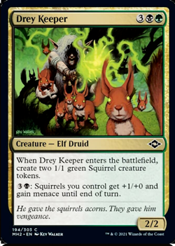 MTG Commander EDH Deck Chatterfang, Squirrel General 100 Cards Squirrel Tokens - Image 4