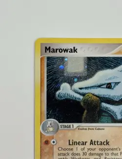 Marowak Holo 7/112 FireRed LeafGreen Pokemon Card 2004 LP - Image 5