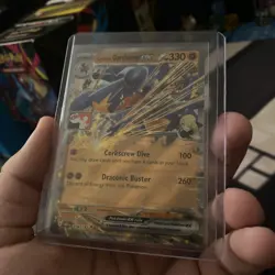 Cynthia's Garchomp Ex Pokemon Prize Pack Series 8 Promo Pokemon Card NM - Image 3