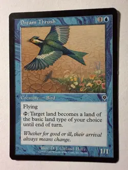 Magic the Gathering MTG Dream Thrush (53) Invasion LP - Image 1