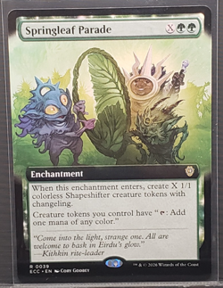 Springleaf Parade 039 (Extended Art) -MTG Commander: Lorwyn Eclipsed Regular - Image 4