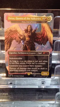 Freya, Queen of the Valkyries - Iroas, God of Victory Secret Lair Drop Regular - Image 1