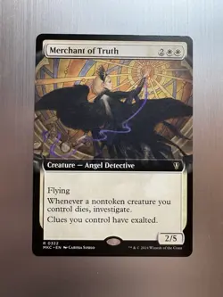 Merchant Of Truth - 322 - MTG: Murders at Karlov Manor - Extended Art - Regular - Image 1